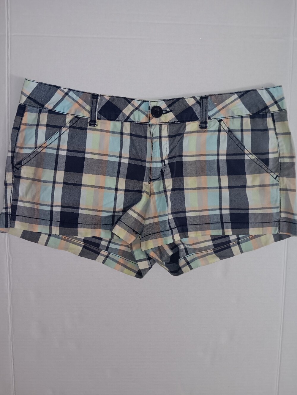 Y2K ARIZONA STRECTH LOW-RISE PASTEL MICRO SHORTS
